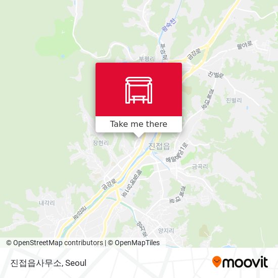 진접읍사무소 map