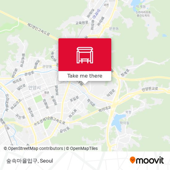 숲속마을입구 map