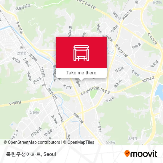 목련우성아파트 map