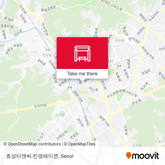 효성티앤씨.진영레미콘 map