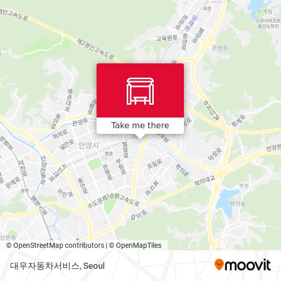 대우자동차서비스 map