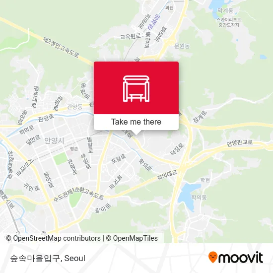숲속마을입구 map