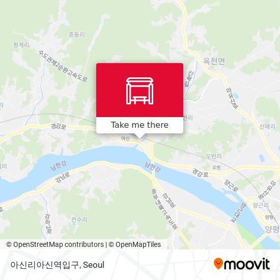 아신리아신역입구 map