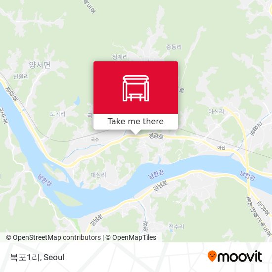 복포1리 map