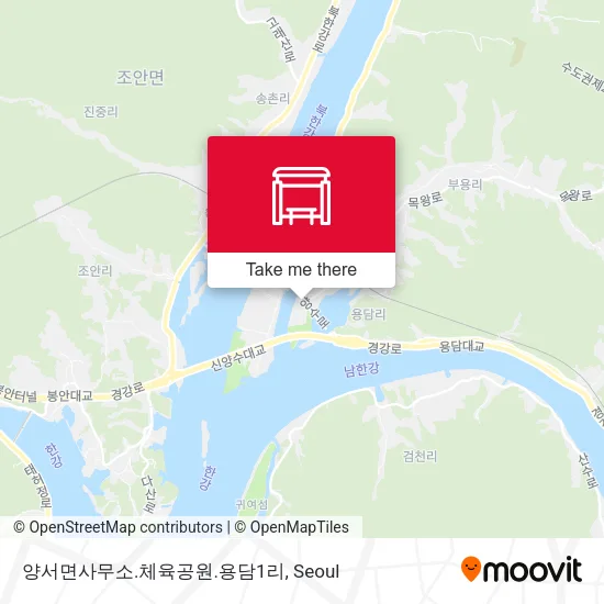 양서면사무소.체육공원.용담1리 map