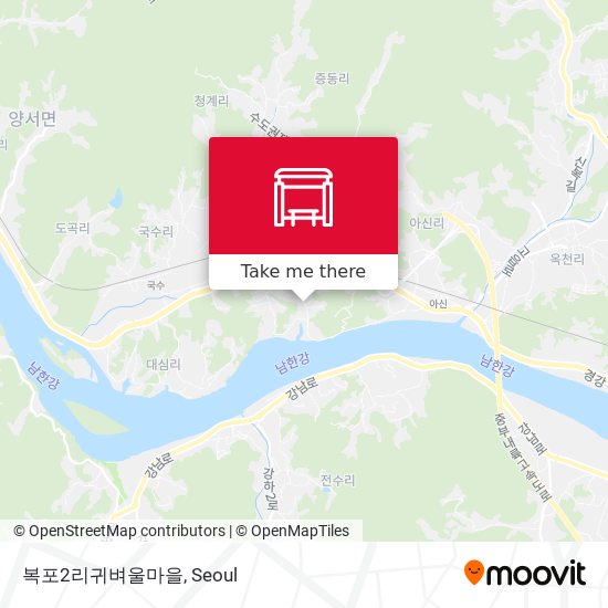 복포2리귀벼울마을 map