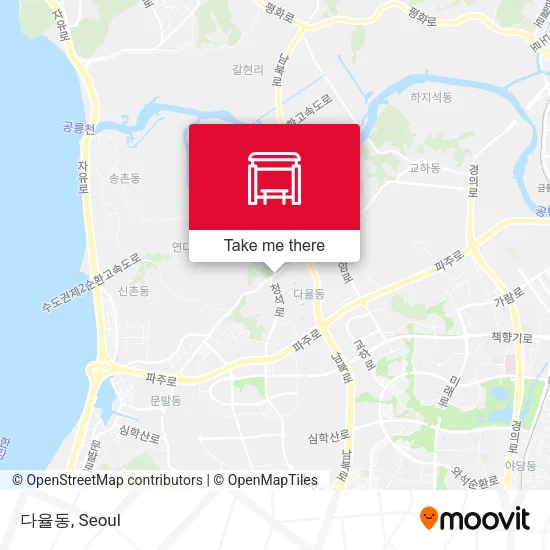 다율동 map