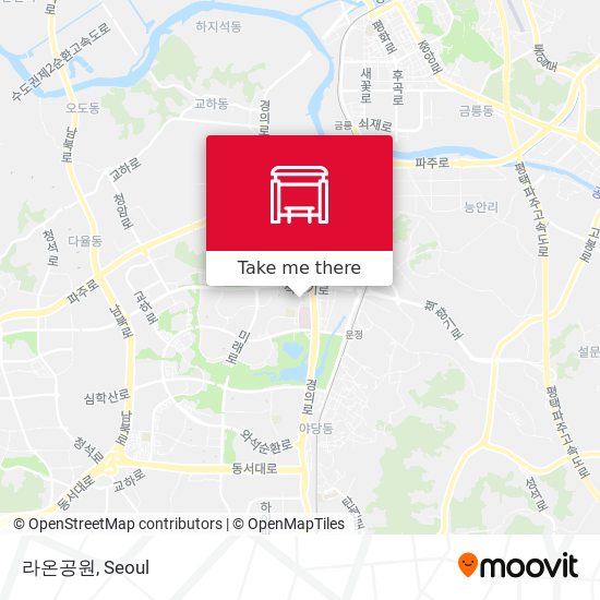 라온공원 map