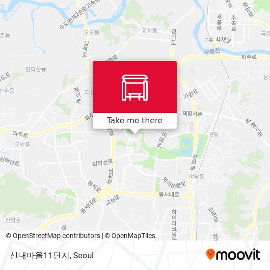 산내마을11단지 map