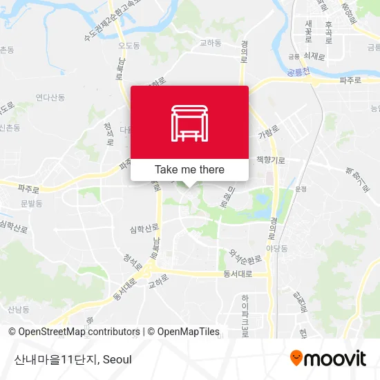 산내마을11단지 map
