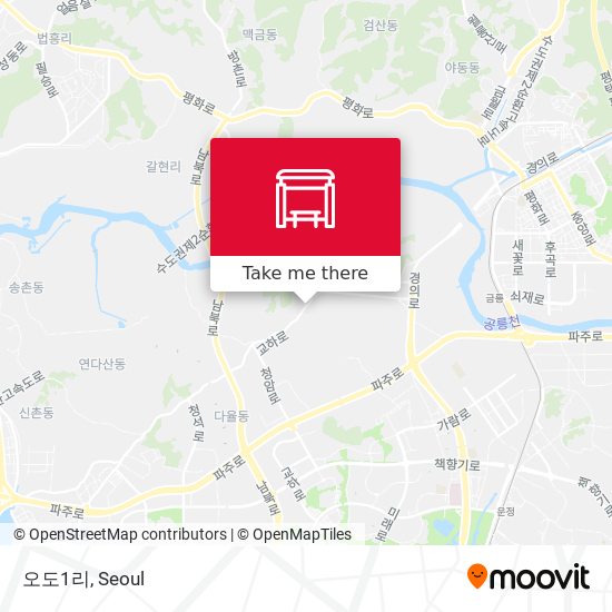 오도1리 map