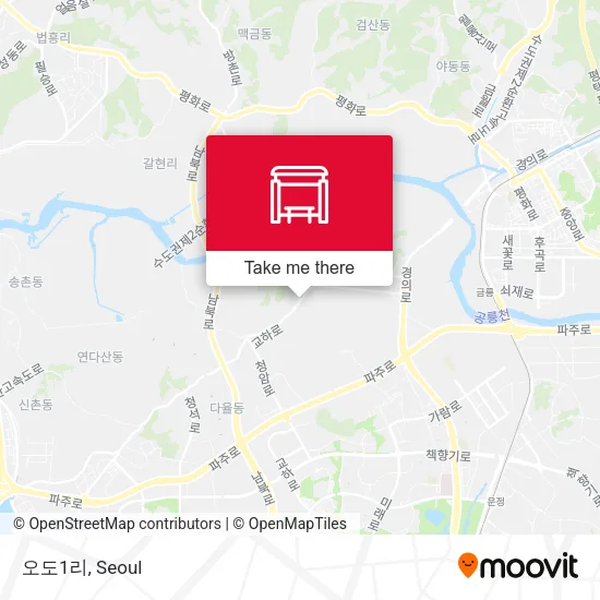 오도1리 map