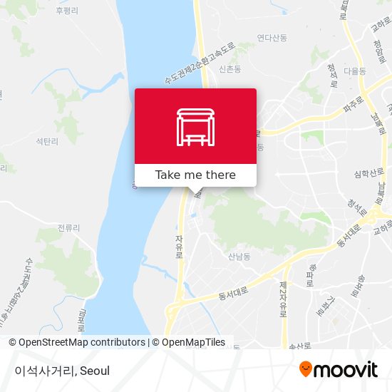 이석사거리 map