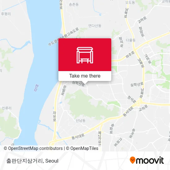 출판단지삼거리 map