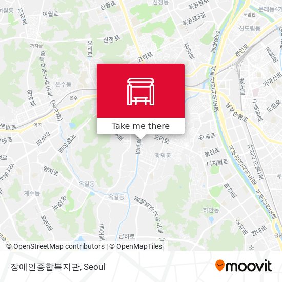 장애인종합복지관 map