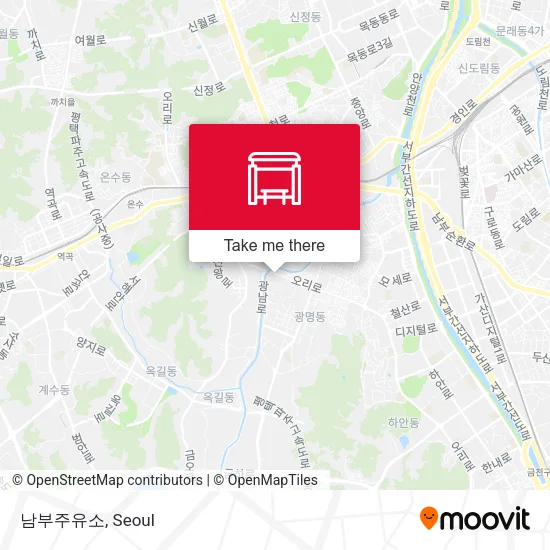 남부주유소 map