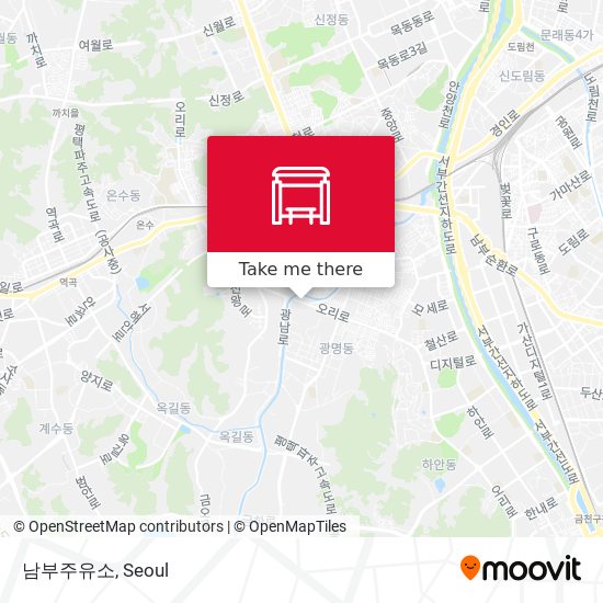 남부주유소 map