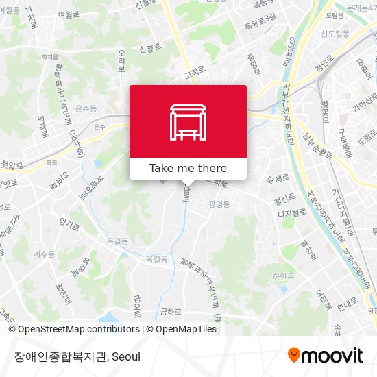 장애인종합복지관 map