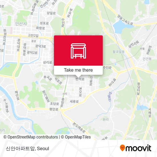 신안아파트앞 map