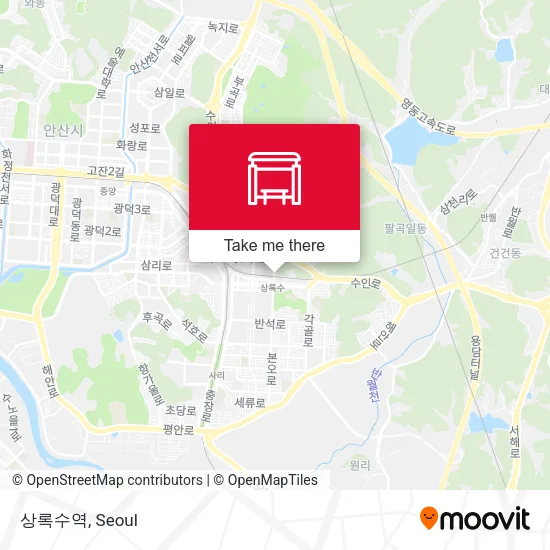 상록수역 map