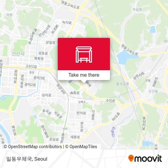일동우체국 map