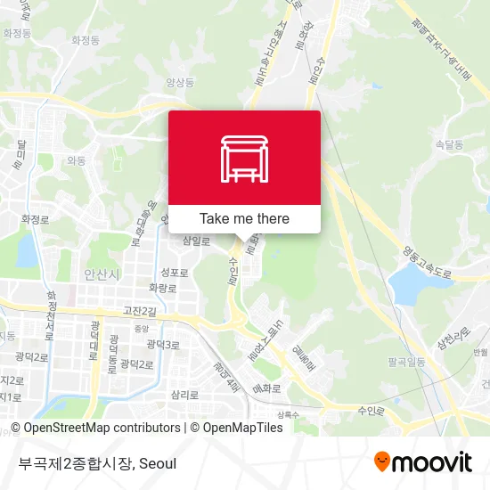 부곡제2종합시장 map