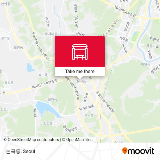논곡동 map
