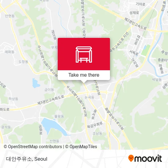 대안주유소 map