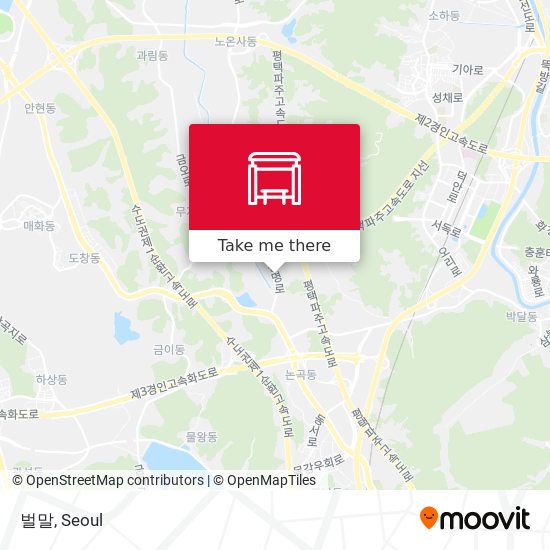 벌말 map
