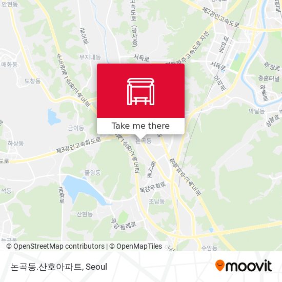 논곡동.산호아파트 map