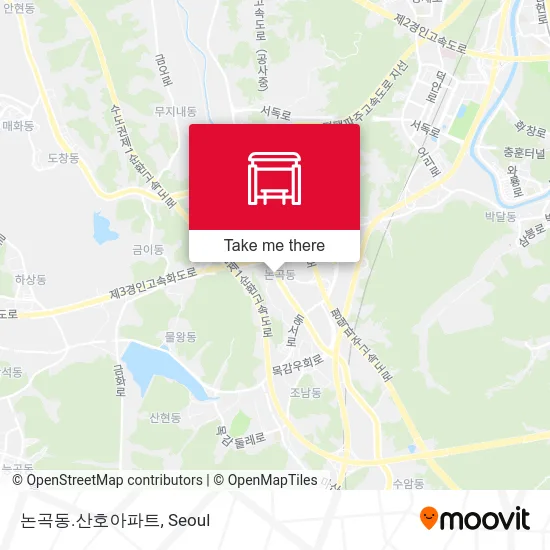 논곡동.산호아파트 map