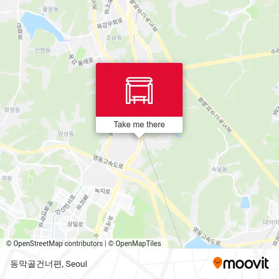 동막골건너편 map