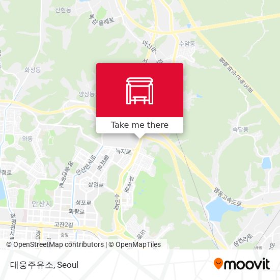 대웅주유소 map