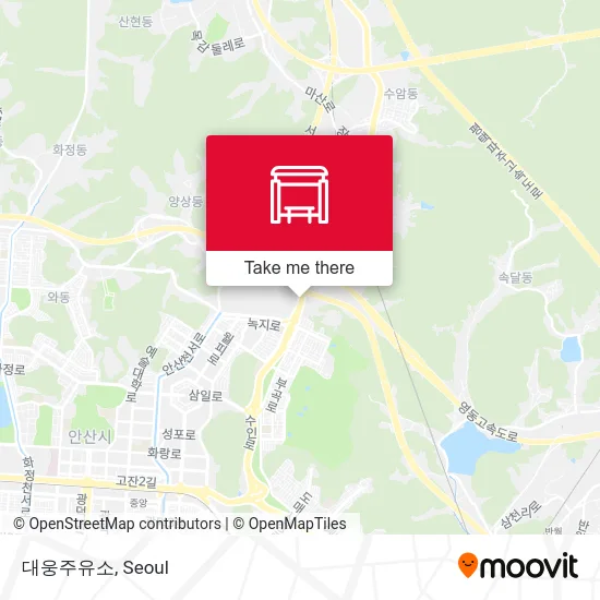 대웅주유소 map