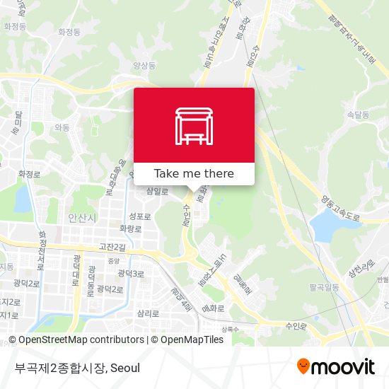 부곡제2종합시장 map