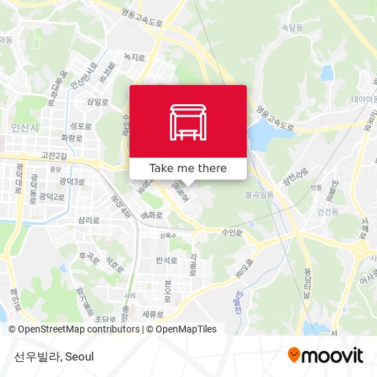 선우빌라 map