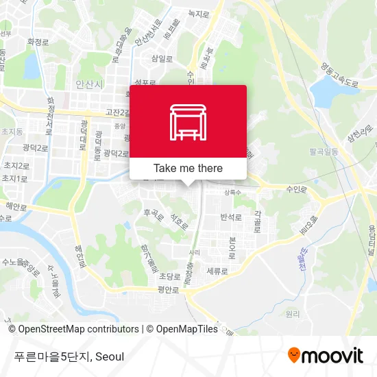 푸른마을5단지 map