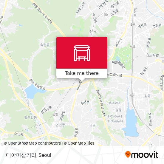 대야미삼거리 map