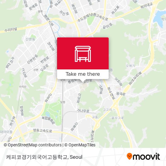 케피코경기외국어고등학교 map