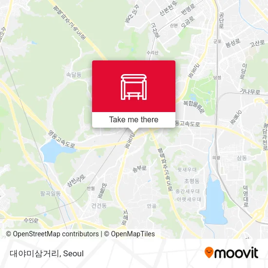 대야미삼거리 map