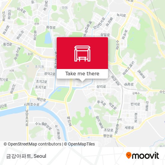 금강아파트 map