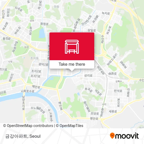 금강아파트 map