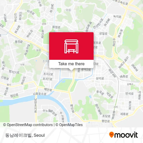 동남레이크빌 map