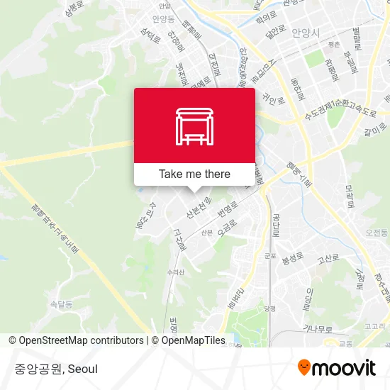 중앙공원 map