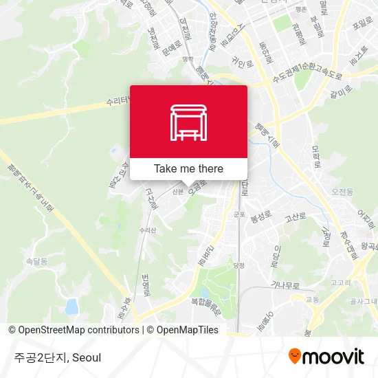 주공2단지 map