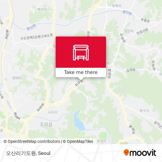 오산리기도원 map