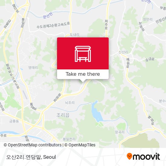 오산2리.연당말 map
