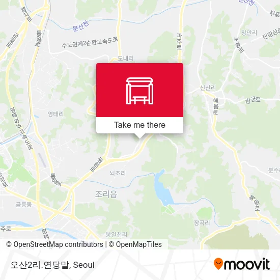 오산2리.연당말 map