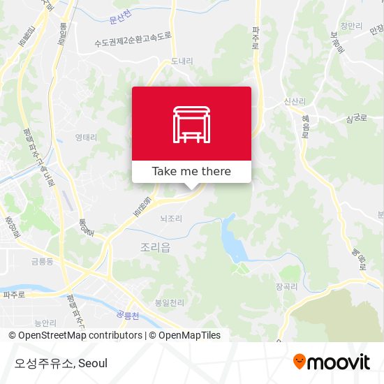 오성주유소 map