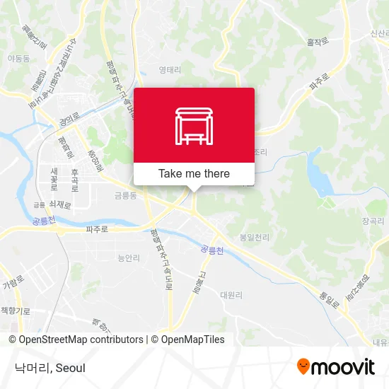 낙머리 map